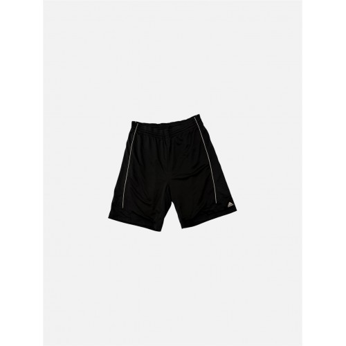 Adidas Αθλητική Βερμούδα Μαύρη με Λευκές Λεπτομέρειες